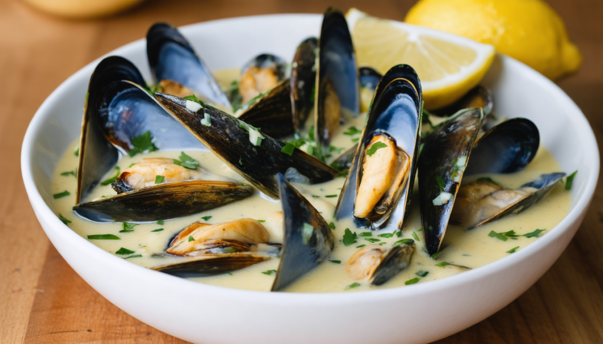 découvrez une recette gourmande et rapide de moules à la crème, facile à préparer pour un repas savoureux et réussi en un rien de temps.
