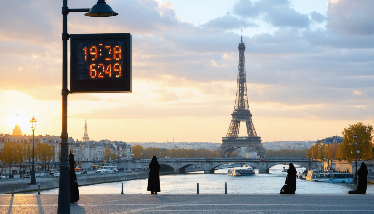 consultez les horaires de prière à paris aujourd'hui avec des informations précises et mises à jour en temps réel pour organiser vos prières facilement.