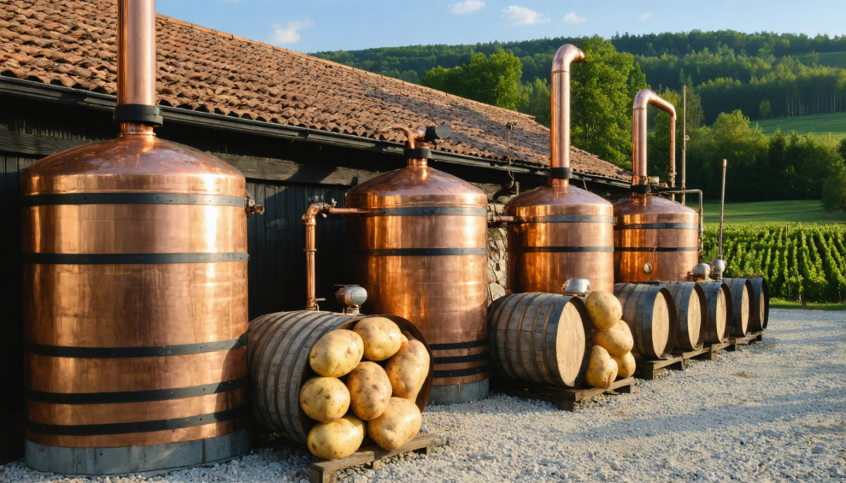 découvrez l'alcool de pomme de terre en france : ses procédés de fabrication, les différentes variétés existantes et ses nombreuses applications dans le domaine culinaire et artisanal.