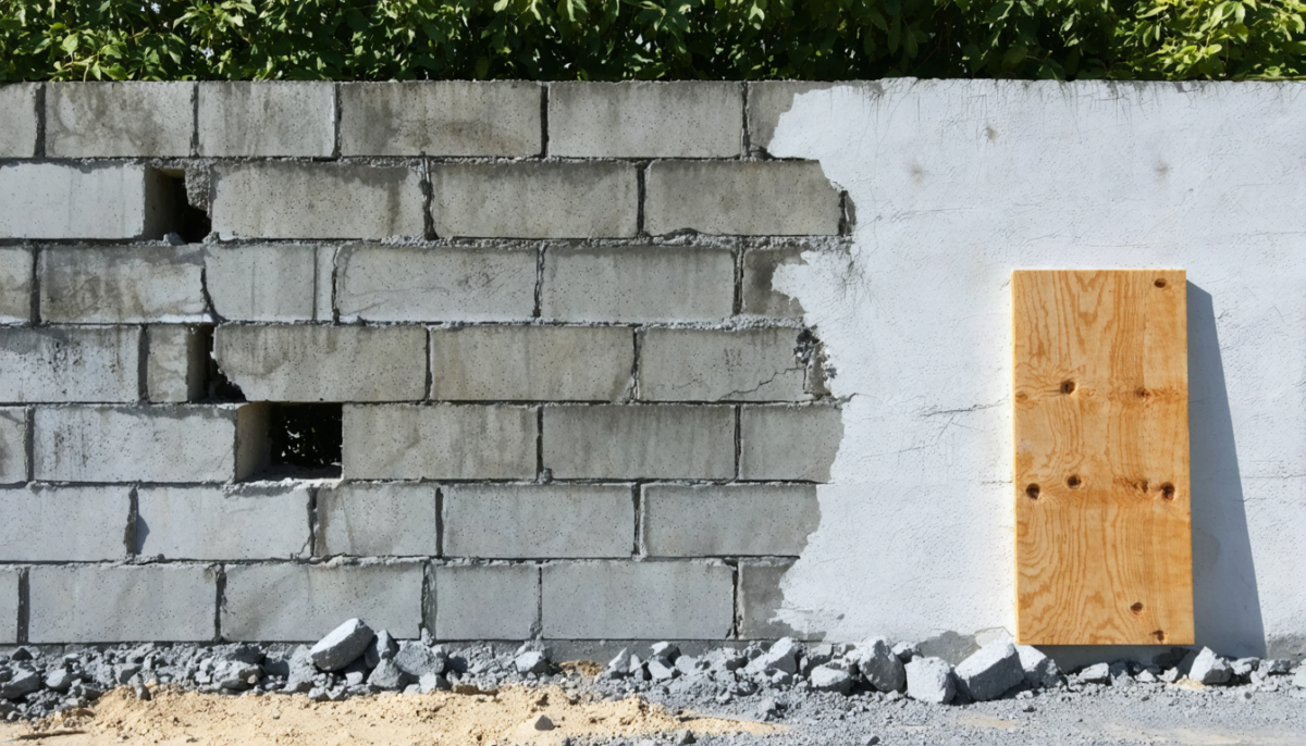 découvrez les risques liés aux murs en parpaing sans enduit et explorez les alternatives pour assurer la durabilité et la sécurité de vos constructions.