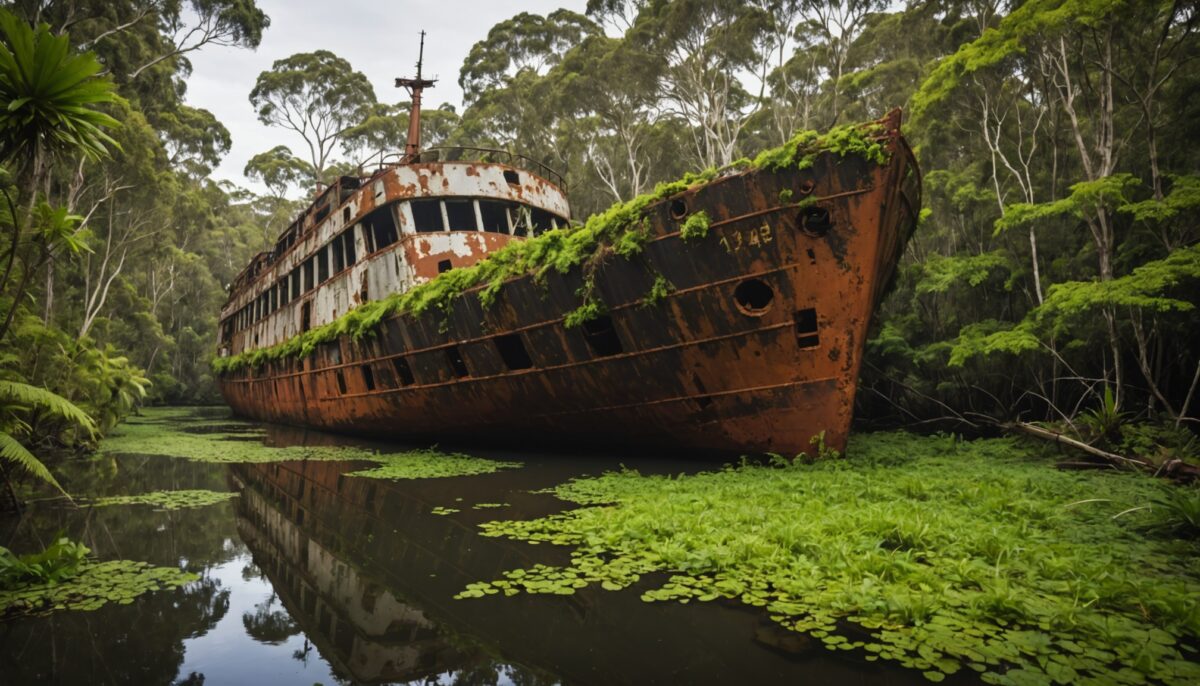 La forêt flottante de Sydney : à la découverte du mystère du SS Ayrfield en Australie