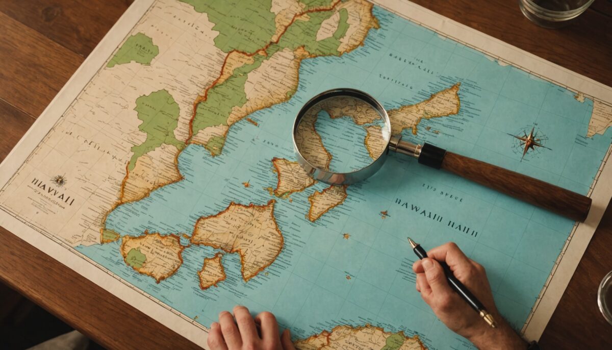 Hawaï sur la carte mondiale : découverte de sa localisation et des faits essentiels