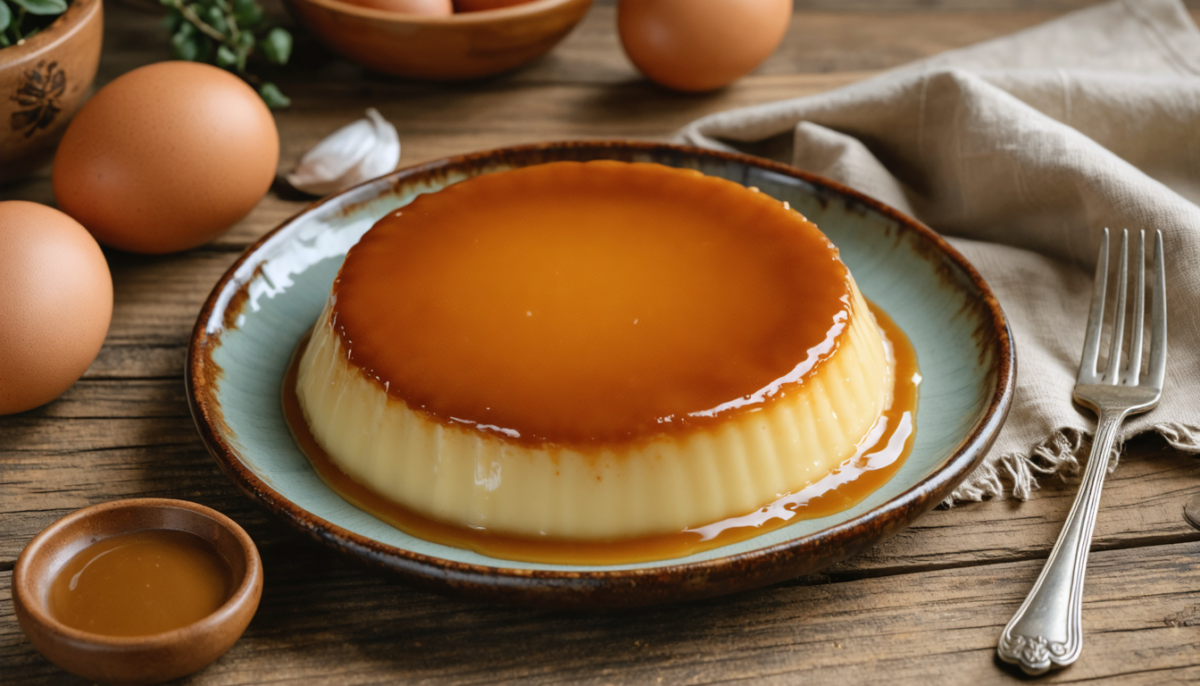 découvrez la recette authentique du flan aux œufs traditionnel de nos grand-mères, un dessert maison simple et délicieux à partager en famille.