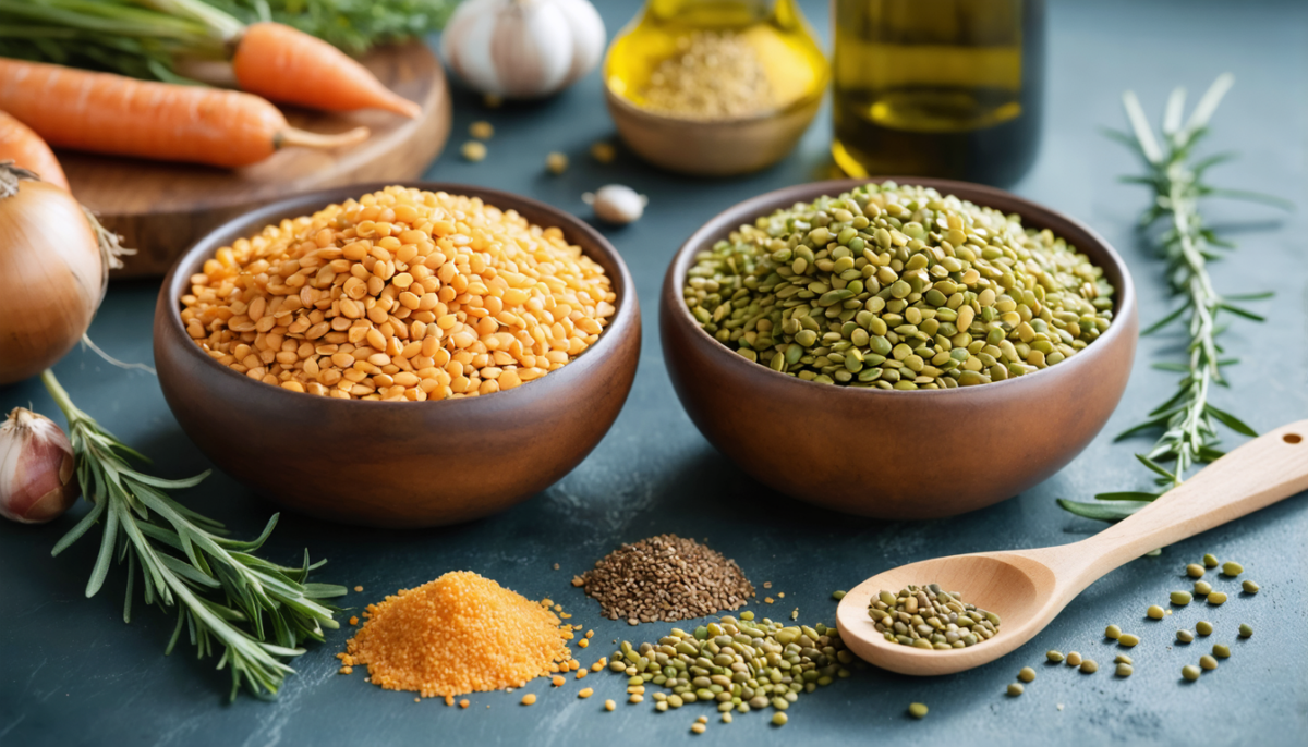 découvrez les différences entre les lentilles blondes et vertes, leurs bienfaits nutritionnels uniques et des astuces pratiques pour une cuisson parfaite.