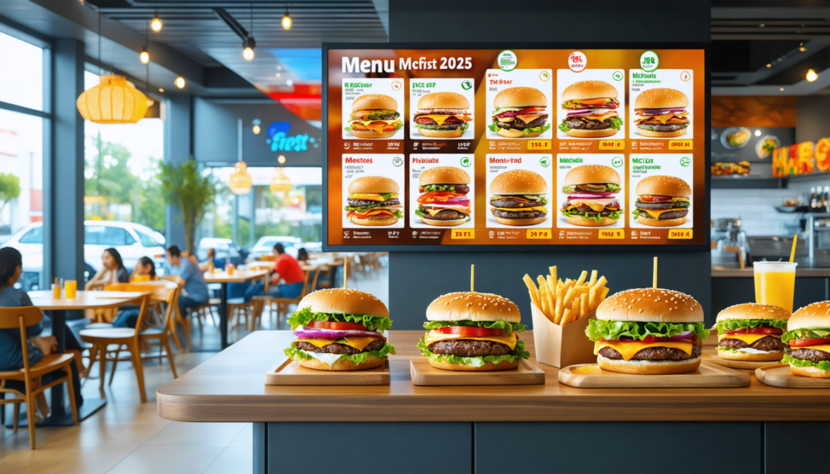 découvrez le menu mcfirst 2025 avec ses tarifs attractifs et promotions exclusives. profitez des meilleures offres mcdonald's pour un repas savoureux à petit prix.