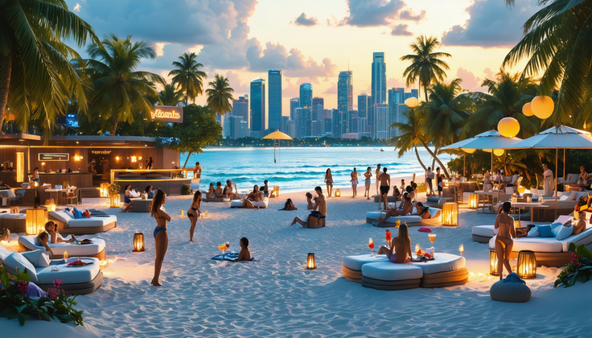 découvrez le guide ultime des clubs de plage incontournables à miami en 2025. profitez des meilleurs spots pour bronzer, danser et vous détendre au bord de l'océan.