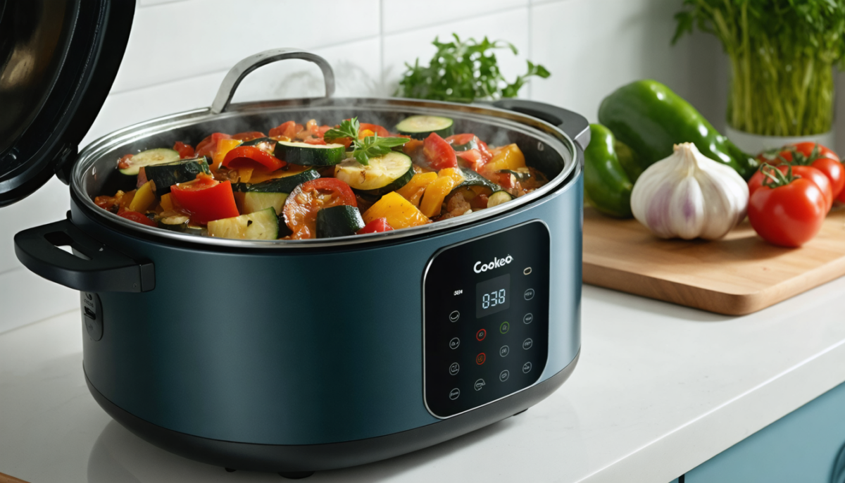 découvrez notre recette express de ratatouille au cookeo, simple, rapide et pleine de saveurs pour un repas délicieux et convivial.