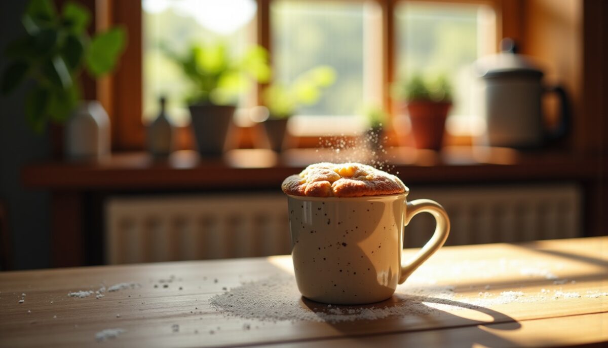 Mug Cake Nature : La Recette Express Prête en 5 Minutes !