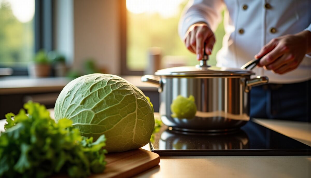 Maîtriser la cuisson du chou vert en cocotte minute : astuces et durée idéale