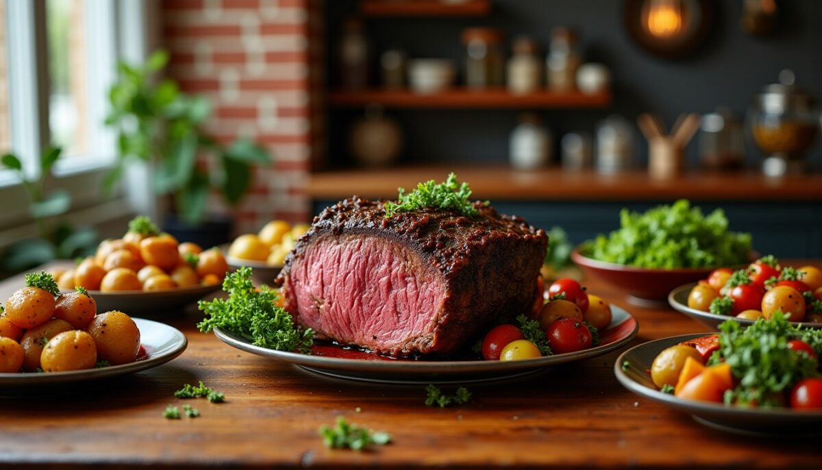 Accompagnements savoureux et simples pour sublimer votre rôti de bœuf