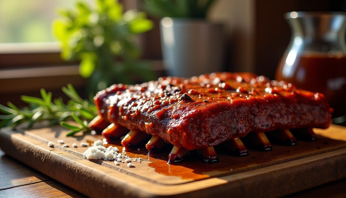 Travers de porc fondants : la recette idéale de cuisson lente et basse température au four