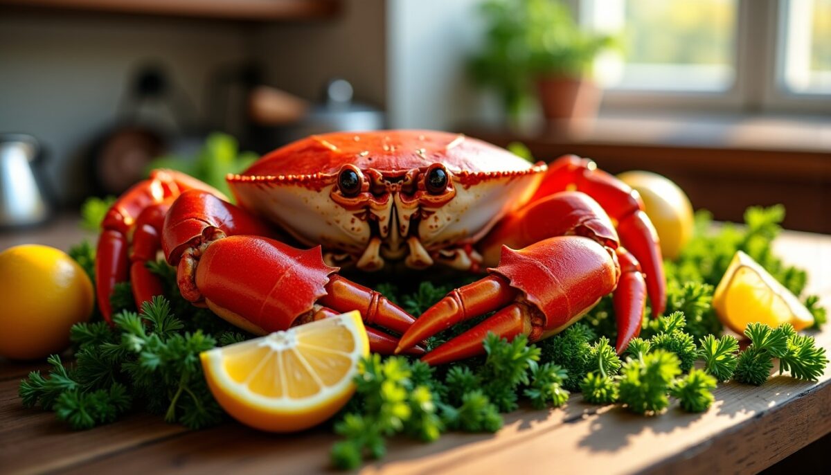 Guide express : comment cuire parfaitement un tourteau de 1 kg